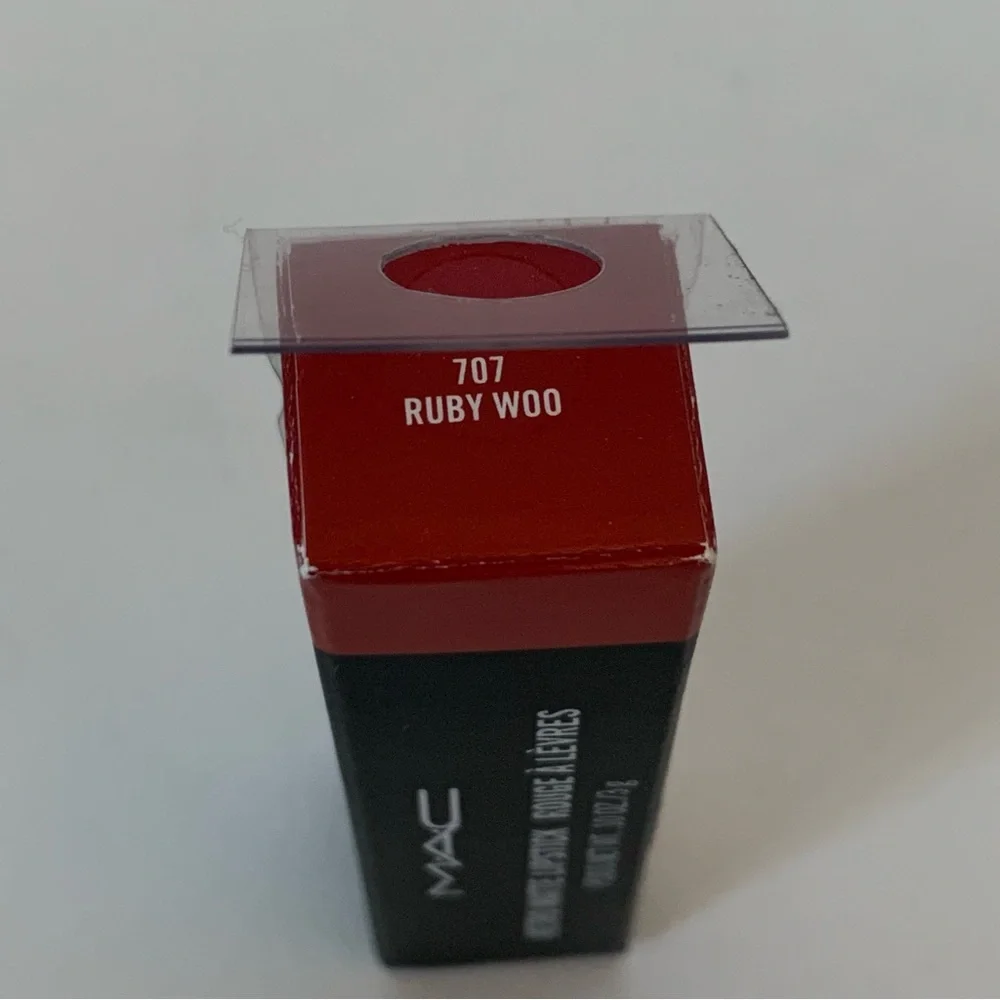NIB. MAC Ruby Woo Matte Lipstick